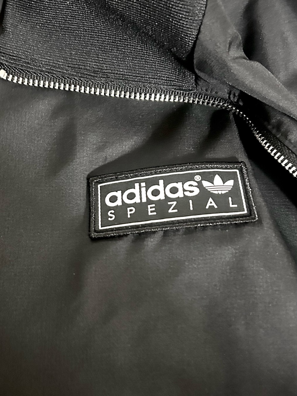 adidas Black Men's Lightweight Windbreaker Jacket - Picture 3 of 14